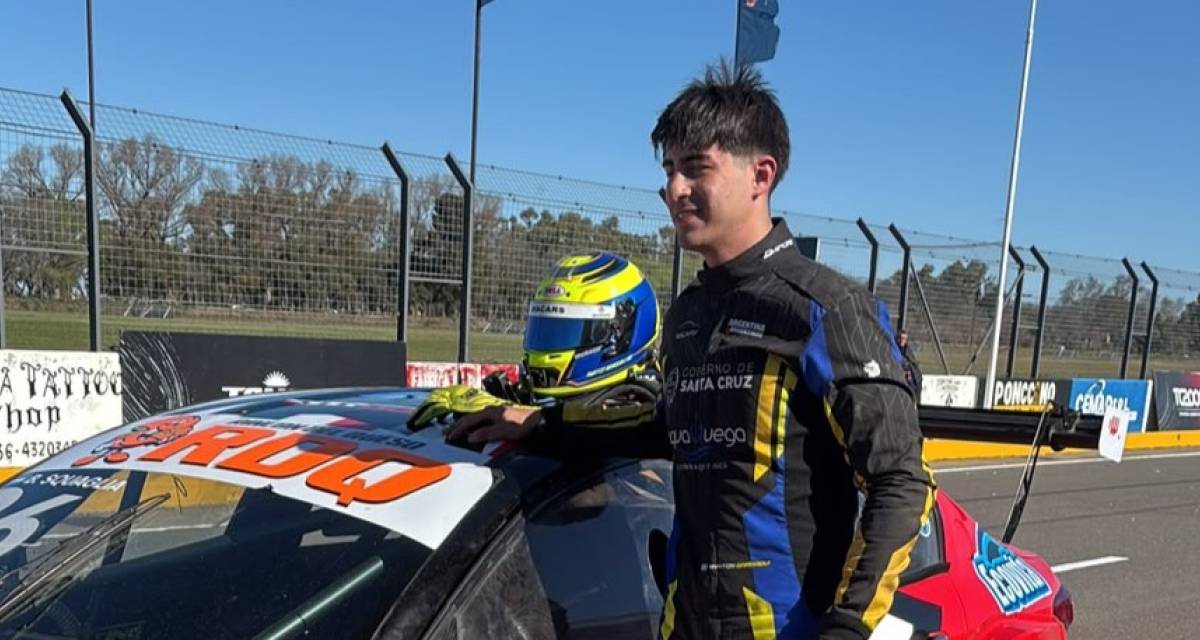 TC2000: Ayrton Gardoqui probó en Junín y ya piensa en su llegada a la categoría