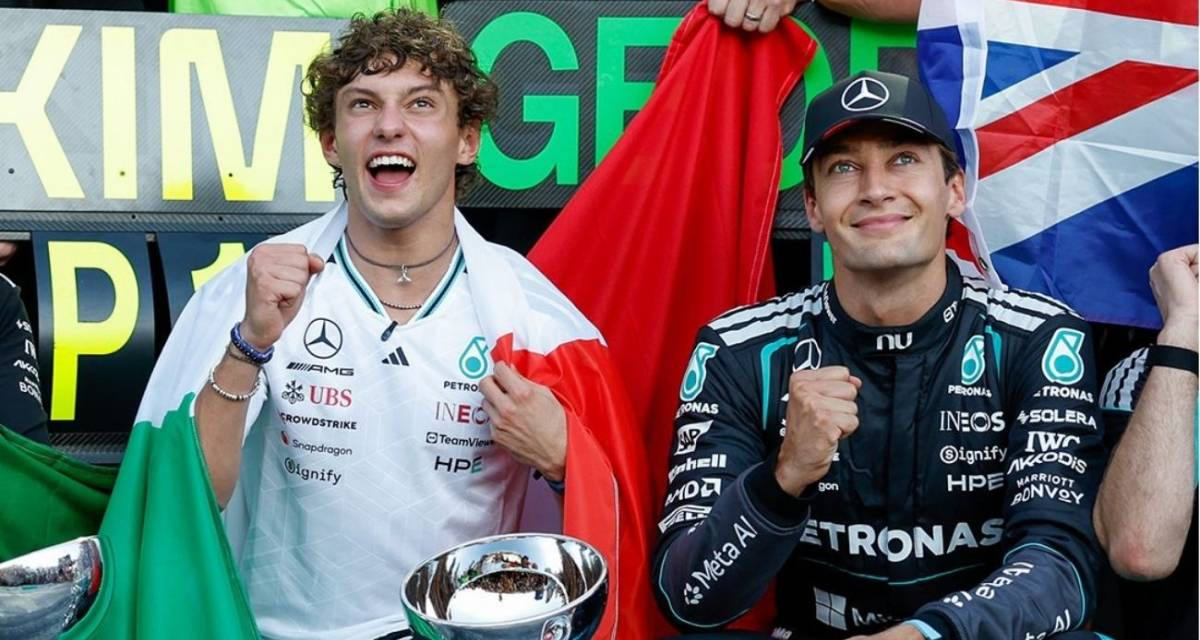 Russell reconoció la superioridad de Antonelli y aseguró que encontró una respuesta