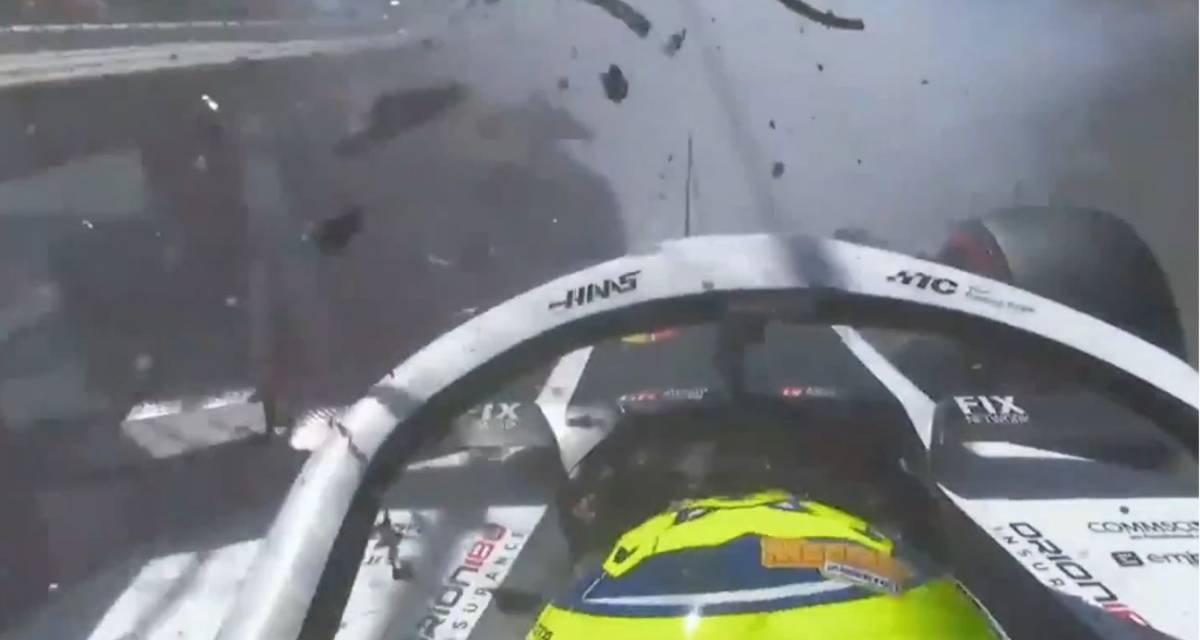 Duro accidente de Bearman antes de la Clasificación de la Fórmula 1 en Madring