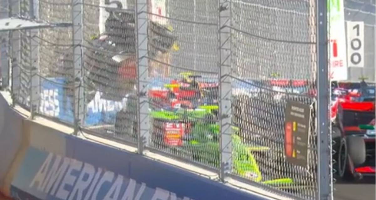 ¡Se salvó de milagro Colnaghi! Fuertísimo accidente en la carrera de la F3 en Madring