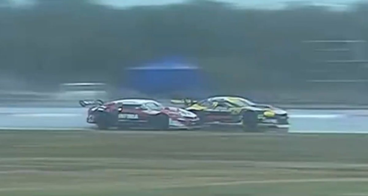 TC: ¡Casi se tocan! Chapur y Rossi protagonizaron un insólito momento en la clasificación de San Luis