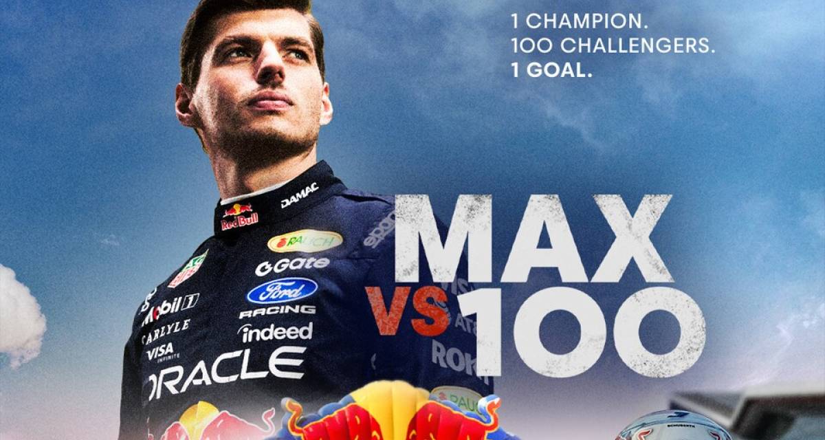 Cómo ver EN VIVO a Verstappen vs. 100 kartings ONLINE y por TV