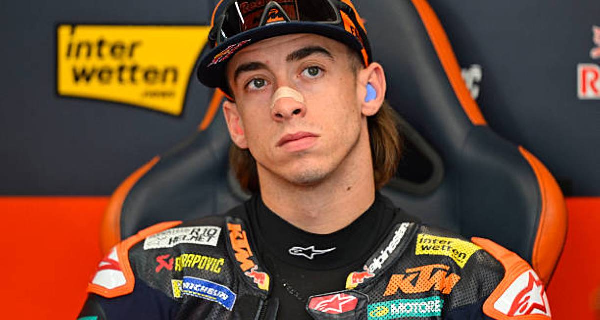 Pedro Acosta asumió el error que le costó la victoria en la Sprint de MotoGP en Austria