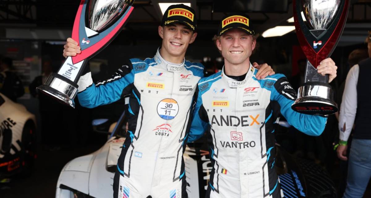GT World Challenge Europe: Nacho Montenegro subió al podio en Zandvoort y es campeón absoluto de la Silver Cup