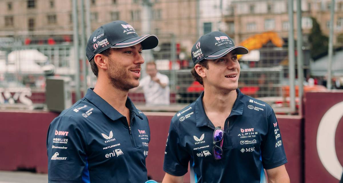 El ida y vuelta entre Colapinto y Gasly que mostró otra cara de su relación en Alpine