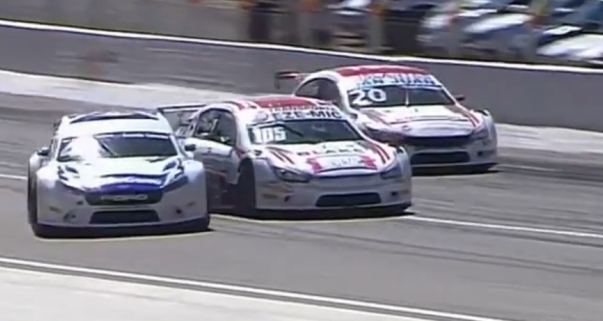 El toque de Ciarrocchi y Queijeiro en la final del Top Race en El Zonda