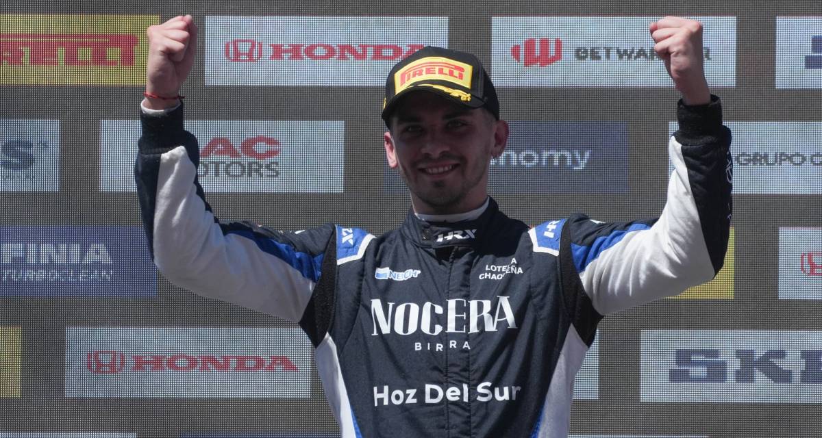 Lucas Carabajal cortó una racha de 12 años para los chaqueños en el TC2000
