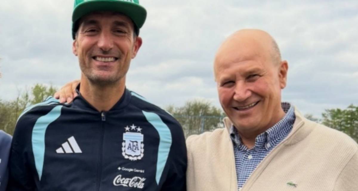 Lionel Scaloni y su cariño por Juan Antonio De Benedictis: "Lo disfruté mucho, él no tenía miedo arriba del auto"