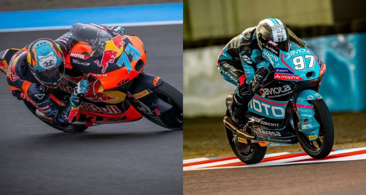 Perrone y Morelli completaron la difícil carrera de Moto3 en Motegi con un P14 y P18