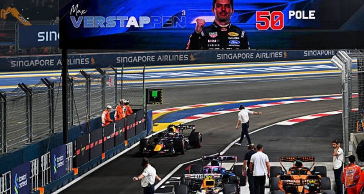 Así quedó la grilla definitiva para el GP de Singapur de Fórmula 1