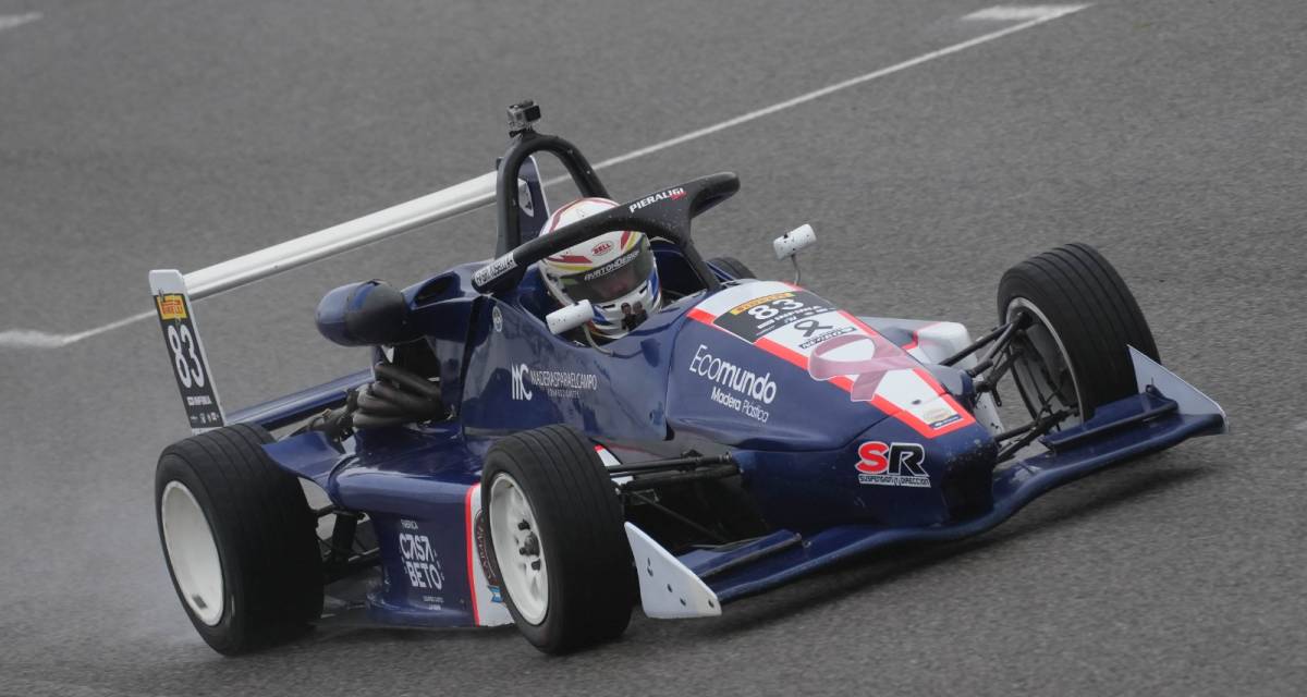 Fabricio Toselli ganó la carrera sabatina de la Fórmula Nacional en Toay