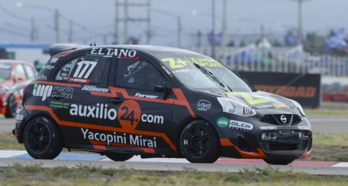 Tomás Vitar lideró las dos clasificaciones en Mendoza y es el poleman de la Clase 2 del TN APAT