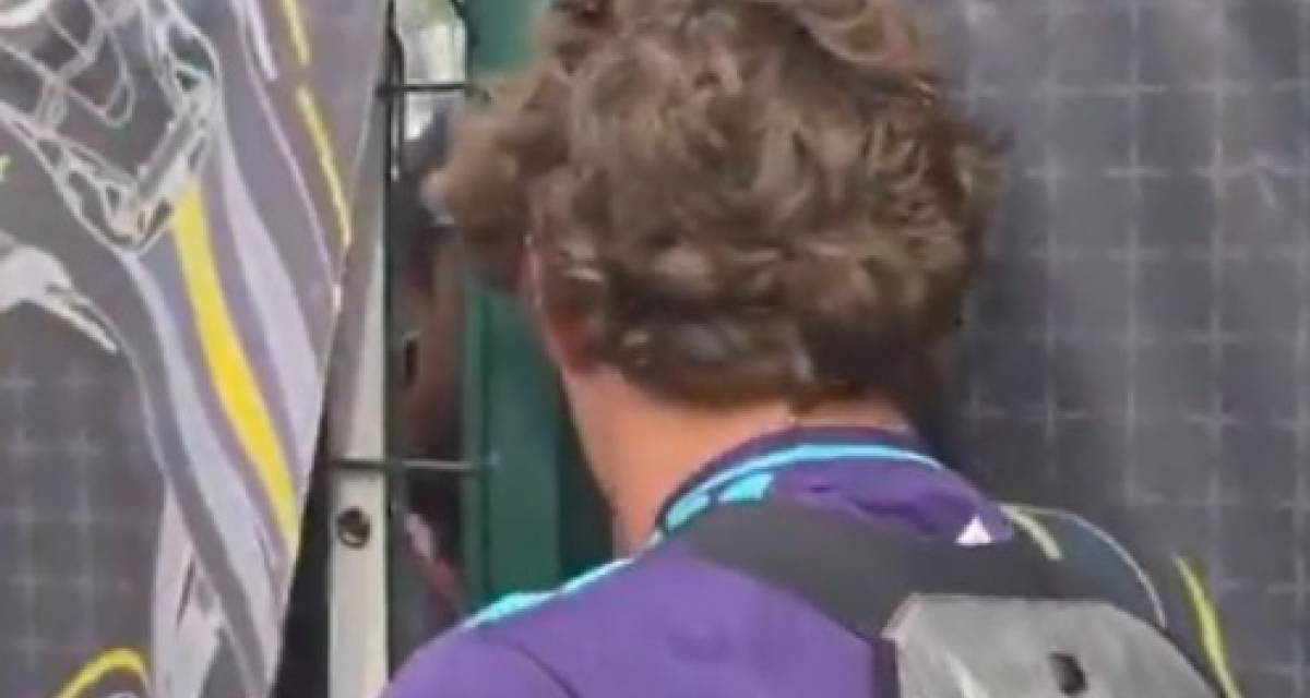 El insólito momento que vivió Antonelli en el GP de Singapur