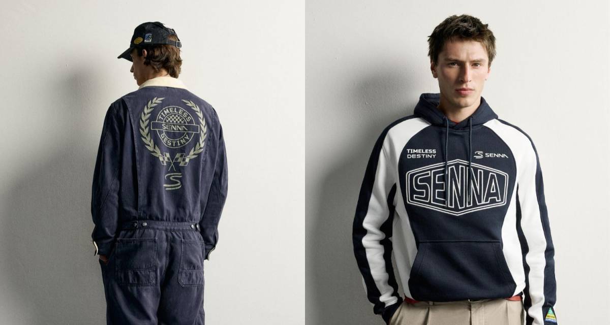 ZARA lanzará una colección de vestimenta inspirada en Ayrton Senna