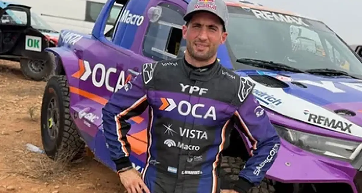 Kevin Benavides, sobre su accidente en el Rally de Marruecos: "Me dolió más no poder seguir, que el golpe en sí"