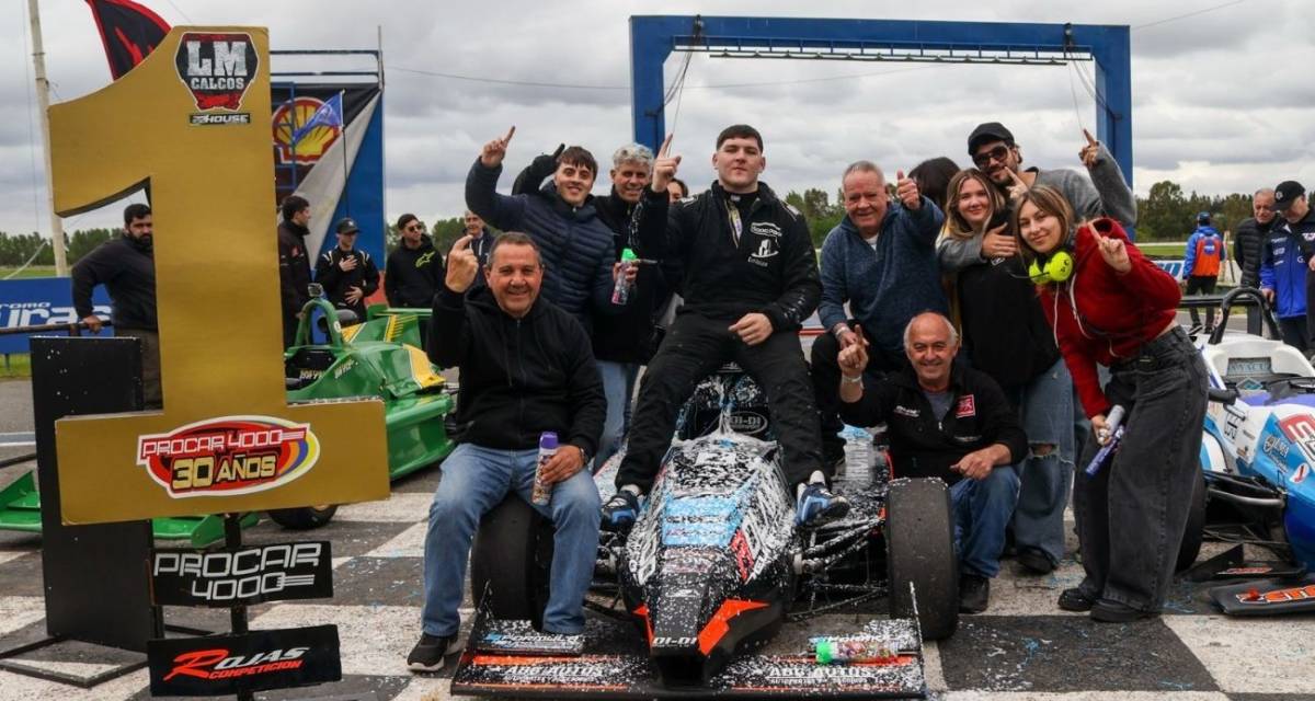 Trouboul arrasó en La Plata: cambió pole por victoria en la primera final de la Fórmula Uno Argentina