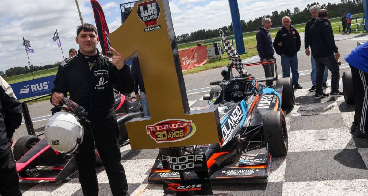 Trouboul voló y cerró un fin de semana perfecto en La Plata: se quedó con la segunda final de la Fórmula Uno Argentina