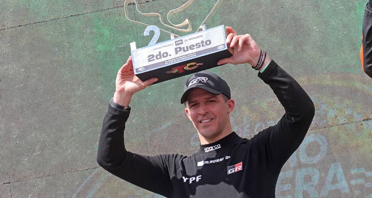 Rossi, 2° en Rosario: "Estar al 100% y no ganar me pone mal, pero el podio siempre es positivo"
