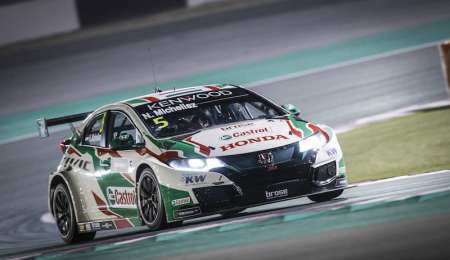 Michelisz dominó los dos entrenamientos del WTCC