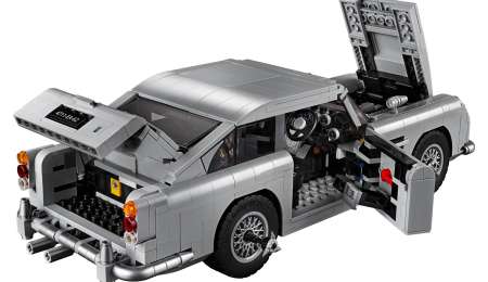 El Aston Martin de James Bond de Lego
