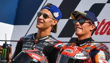 Cómo están Márquez y Quartararo tras las caídas