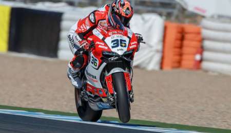 Mercado entrenó en Jerez