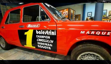 Construyen una réplica del único auto campeón del “Pato” Morresi