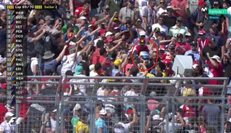 El gesto de Alonso con el público