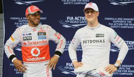 "Hamilton y Schumacher son los mejores de la historia"
