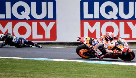 Un duelo de titanes en Australia, en el que venció Marc Márquez