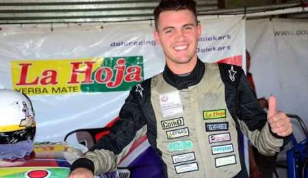 Gastón Rossi en el ensayo