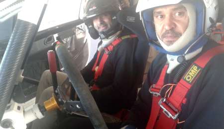 Test de Piumetto y Bugliotti para el RallyCross