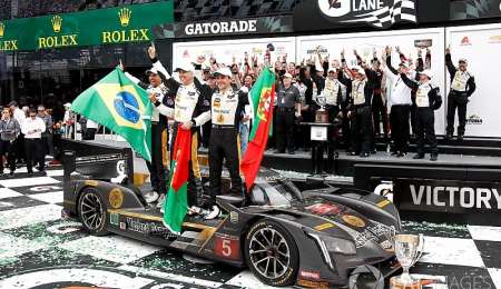 Albuquerque, Fittipaldi y Barbosa ganaron las 24 Horas de Daytona