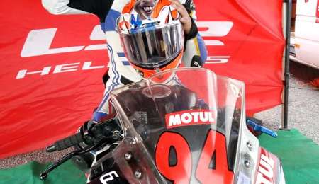 Tiene 14 años y anda a más 250 kilómetros por hora