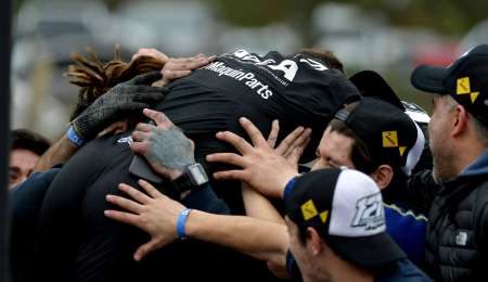Maquin Parts y una victoria que se festeja al cielo