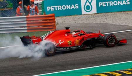 Vettel explicó el porqué de los trompos