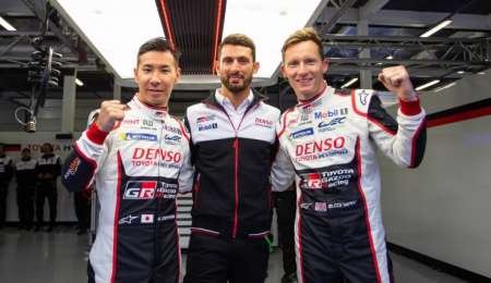 Pole para el Toyota de Pechito