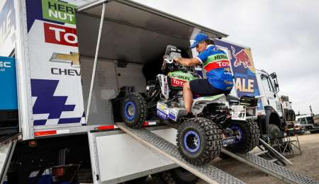 Casale sigue arriba en los cuatriciclos