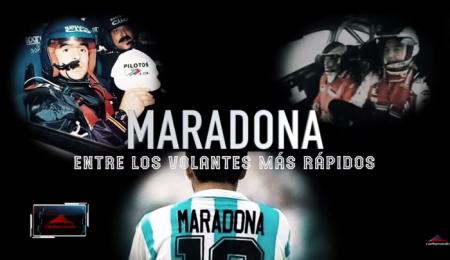 Maradona y la relación con los autos