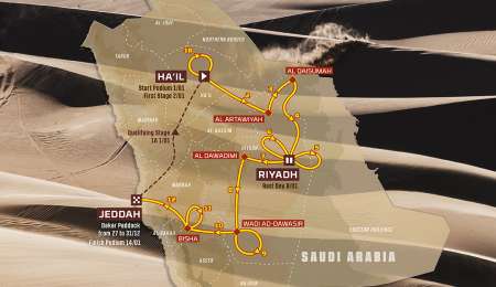 Presentaron el Dakar 2022