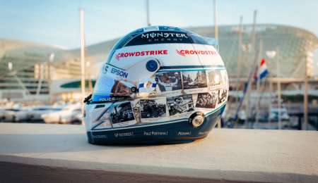 Bottas y un casco especial