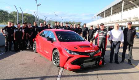 Barrio debuta hoy como piloto Toyota