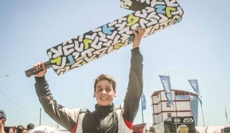 Agustín ganó y lo recibió el intendente