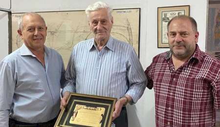 Reconocimiento para Heriberto Pronello