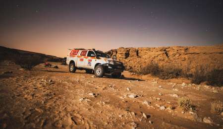 ¿Cómo es un auto de la organización por dentro?