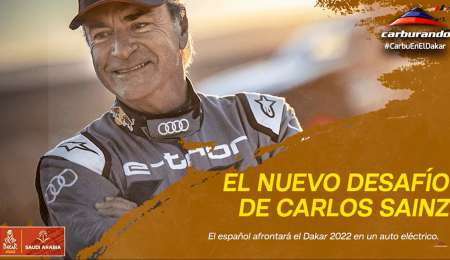 Carlos Sainz: “Mi hijo me tomó examen antes de viajar”