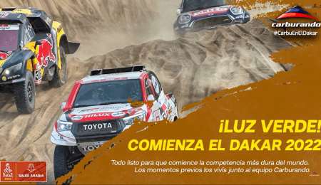 Tras el brindis, arranca el Dakar