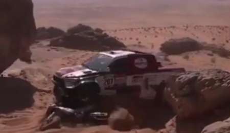 De Villiers atropelló una moto