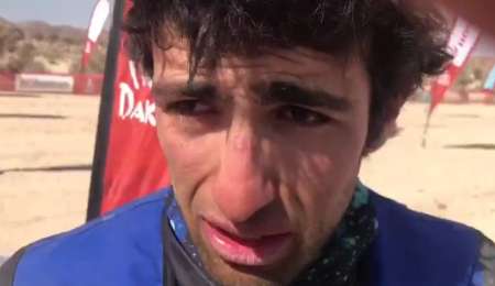 Las lágrimas de Moreno tras terminar segundo