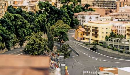 El circuito de Mónaco en miniatura